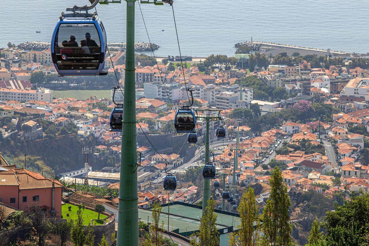 A photo of Madeira Cable Cars