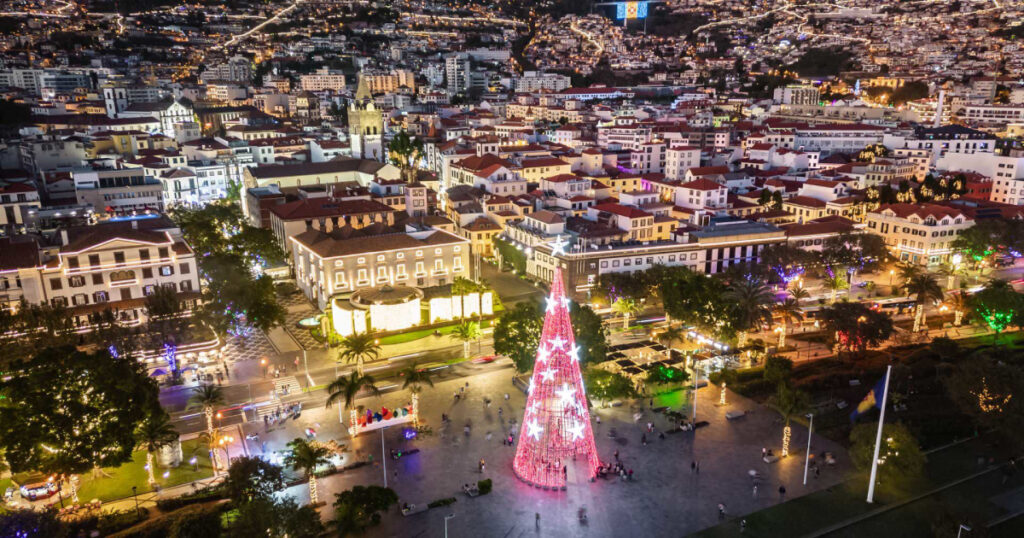 Funchal at night top view - What to Do in Funchal in December
