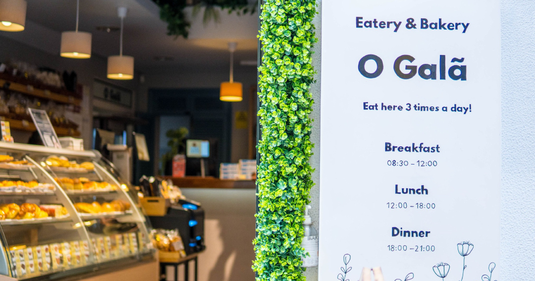 Bakery and Eatery - O Galã in Machico center