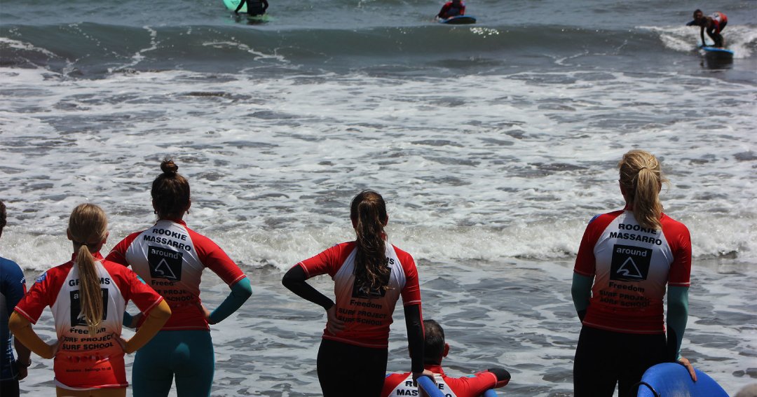 Surf lessons in Ponta do Sol